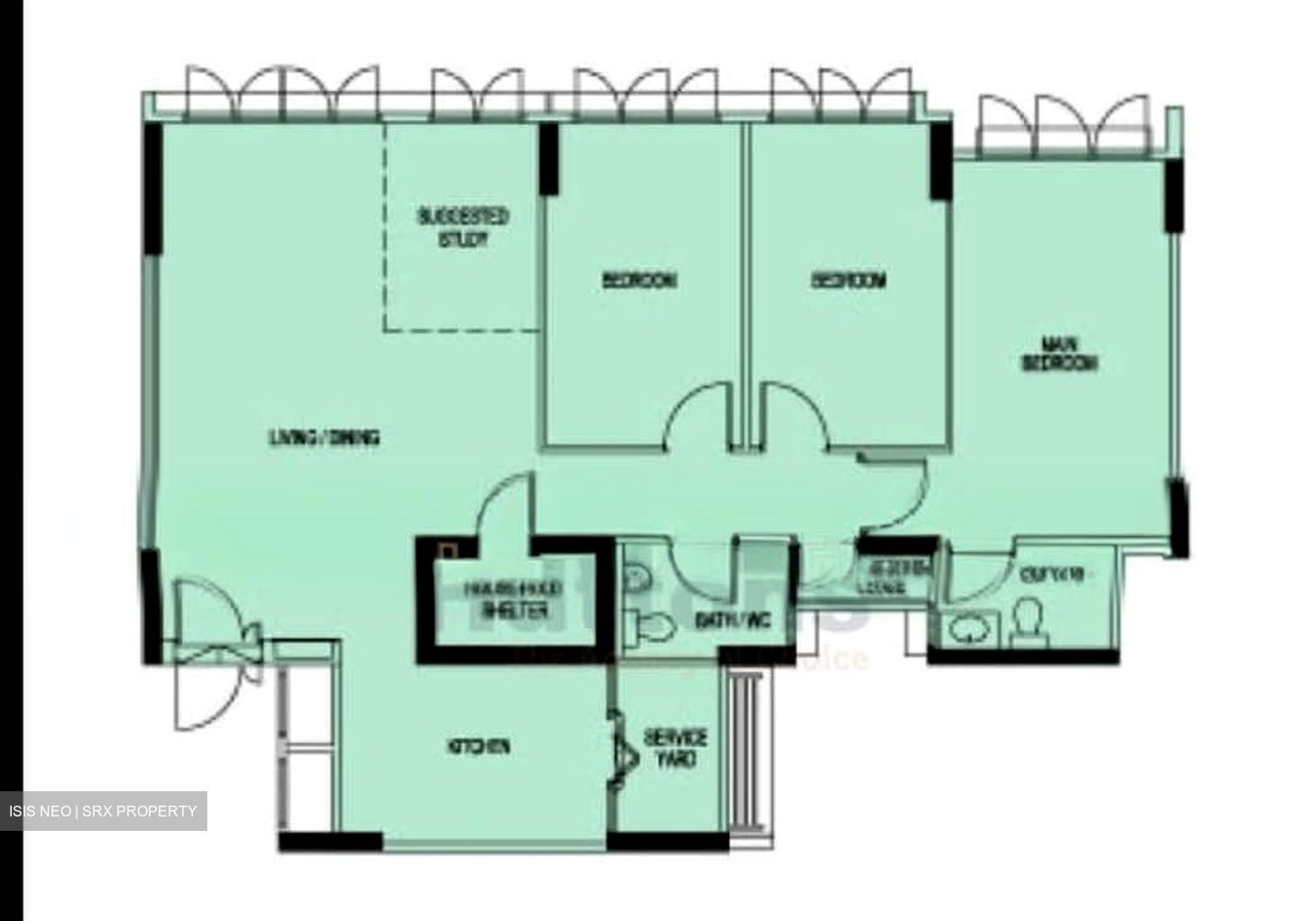 Blk 332C Anchorvale Isles (Sengkang), HDB 5 Rooms #588255721